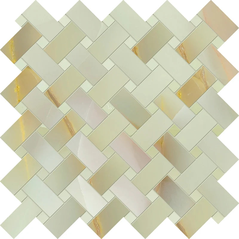 Imperium Jade Onyx Porcelain Tile Collection 24x48" | mosaic - Tilevanity.com
